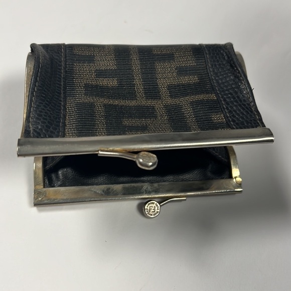 Fendi for Neiman Marcus Vintage Kisslock Wallet Change Purse - Picture 10 of 15
